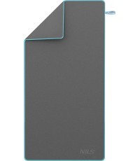 NCR13 DARK GREY MICROFIBRE TOWEL 200x90 cm NILS CAMP