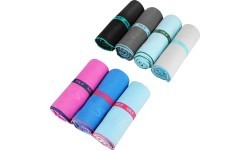 Microfibre Towel Nils Camp NCR13 Black, 200x90 cm