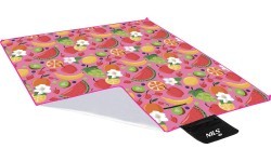 NC2223 PICNIC BLANKET FRUIT 200x200 PE ALU NILS CAMP