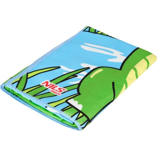 NAR20 CROCODILE PONCHO TOWEL NILS AQUA