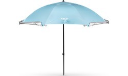 Пляжный зонт / ветрозащита 2в1 XXL 240 см синий NC17114 NILS