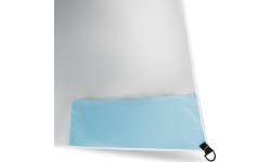 Paplūdimio skėtis / užuovėja 2in1 XXL 240 cm mėlynas NC17114 NILS