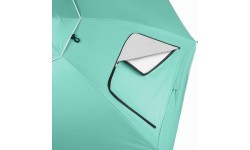NC17114 BEACH UMBRELLA/WINDSCREEN 2IN1 XXL 240 CM GREEN NILS