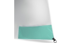 NC17114 BEACH UMBRELLA/WINDSCREEN 2IN1 XXL 240 CM GREEN NILS