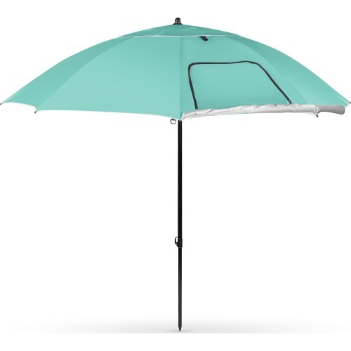 NC17114 paplūdimio skėtis ir užuovėja 2in1 XXL 240 cm žalia NILS