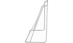 NT7788 2in1 SOCCER GOAL WITH NET AND TARGET PANEL NILS