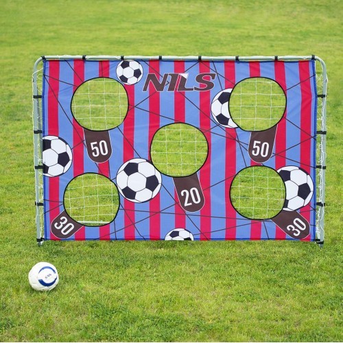NILS NT7788 2in1 futbolo vartai su tinklu ir taikinio skydeliu