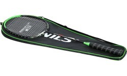 NR205 ALUMINUM ISOMETRIC / BADMINTON ROCKET + COVER NILS