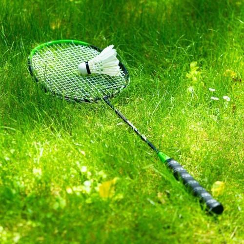 Badmintono raketė NR205 Aluminum Isometric su dėklu Nils