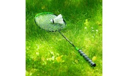Badmintono raketė NR205 Aluminum Isometric su dėklu Nils