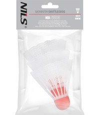 Nailoniniai badmintono skraidukai NILS NBL6003, 3 vnt.