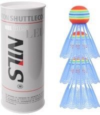 NBL6091 NYLON SHUTTLECOCKS LED 3 PCS. NILS
