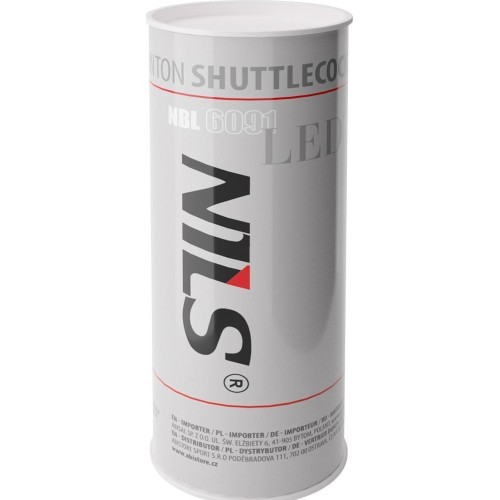 Воланы нейлоновые NILS NBL6091 с LED, 3 шт.