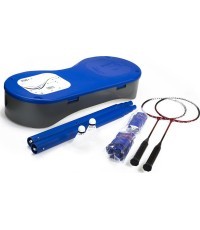 ZSB2 SET 2in1 BADMINTON NET + TENNIS + 2 ROCKETS + 3 SHUTTLECOCKS + SUITCASE NILS