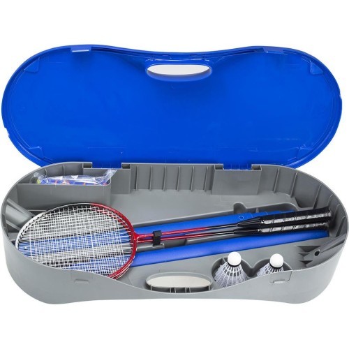 ZSB2 SET 2in1 BADMINTON NET + TENNIS + 2 ROCKETS + 3 SHUTTLECOCKS + SUITCASE NILS
