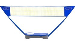 ZSB2 SET 2in1 BADMINTON NET + TENNIS + 2 ROCKETS + 3 SHUTTLECOCKS + SUITCASE NILS