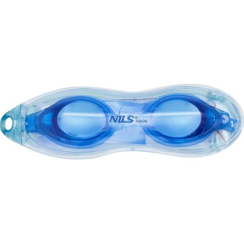 Синие очки для плавания NQG130AF Nils Aqua