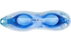 Синие очки для плавания NQG130AF Nils Aqua