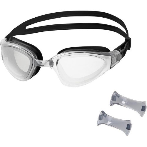 NQG180MAF BLACK SWIMMING GOGGLES NILS AQUA