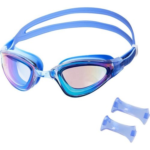 NQG180MAF BLUE/ RAINBOW SWIMMING GOGGLES NILS AQUA