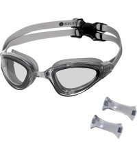 NQG180AF серые очки для плавания NILS Aqua