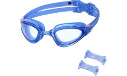 NQG180AF BLUE SWIMMING GOGGLES NILS AQUA