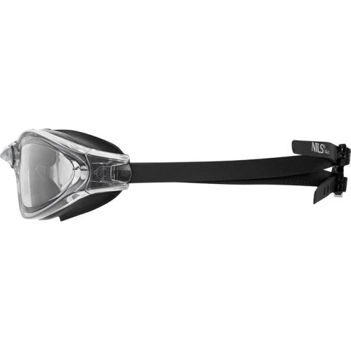 NQG180AF BLACK SWIMMING GOGGLES NILS AQUA