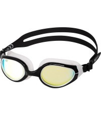 NILS AQUA NQG480MAF черно-белые очки для плавания