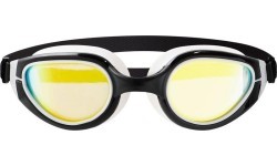 NILS AQUA NQG480MAF черно-белые очки для плавания