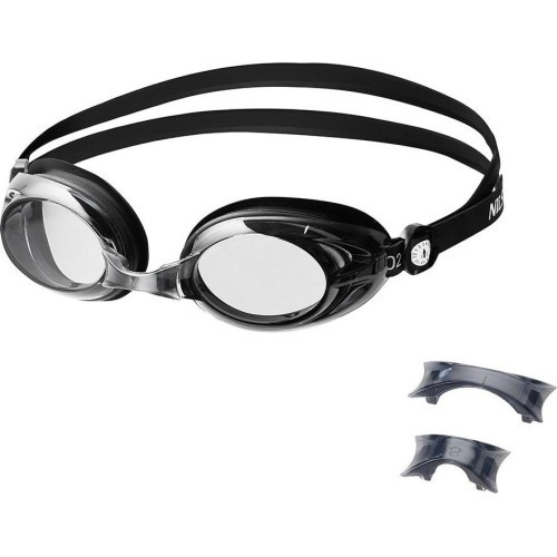 Черные очки для плавания NILS AQUA NQG500AF