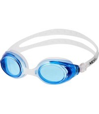 NQG600AF WHITE/ BLUE SWIMMING GOGGLES NILS AQUA