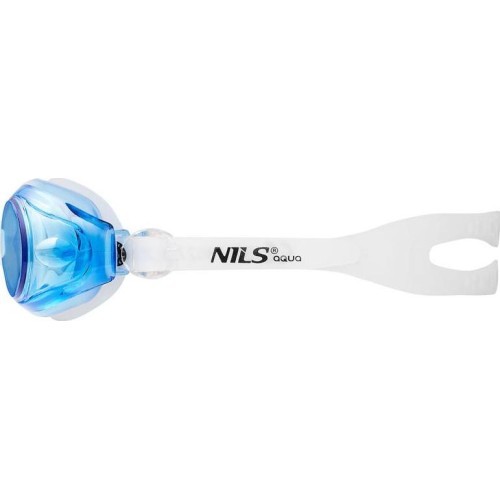 Plaukimo akiniai Nils Aqua NQG600AF, balti/mėlyni
