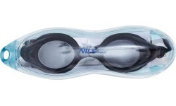 NQG600AF черные очки для плавания NILS Aqua