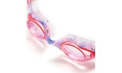 NQG170FAF PINK FLOWERS JUNIOR SWIMMING GOGGLES NILS AQUA