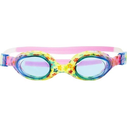 NQG170FAF BLUE FLOWERS JUNIOR GOGGLES NILS AQUA
