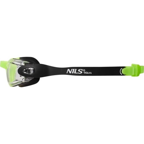 Juodi ir žali jaunimo plaukimo akiniai NQG770AF Nils Aqua