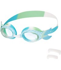 NQG870SAF BLUE MERMAID JUNIOR SWIMMING GOGGLES NILS AQUA