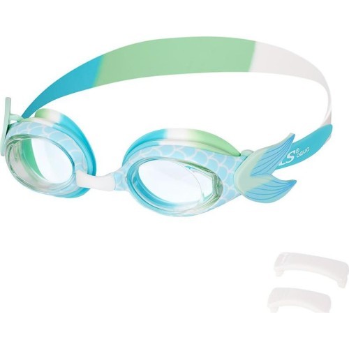 Vaikiški plaukimo akiniai NILS AQUA NQG870SAF Blue Mermaid