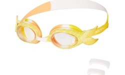 Желтые юниорские очки для плавания NILS AQUA NQG870SAF Mermaid