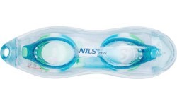 NQG870AF mėlyni vaikiški plaukimo akiniai NILS AQUA