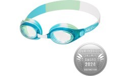 NQG870AF mėlyni vaikiški plaukimo akiniai NILS AQUA
