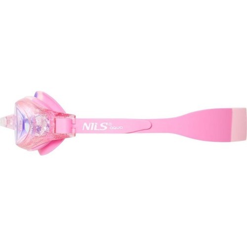 NQG870AF PINK JUNIOR SWIMMING GOGGLES NILS AQUA