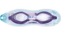 Vaikiški plaukimo akiniai NILS AQUA NQG170AF, violetiniai / rožiniai