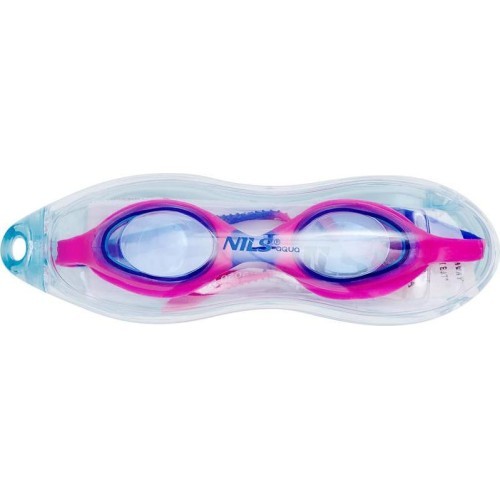 NQG170AF PINK/ BLUE KIDS SWIMMING GOGGLES NILS AQUA