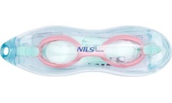NQG700AF MINT/ PINK JUNIOR SWIMMING GOGGLES NILS AQUA