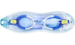NQG700AF BLUE JUNIOR SWIMMING GOGGLES NILS AQUA