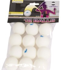 Stalo teniso kamuoliukai Buffalo Hobby, 12 vnt., be celiulioido