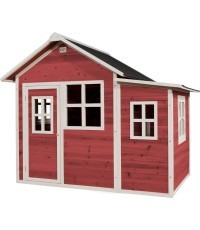 Деревянный игровой домик EXIT Loft 150 – красный