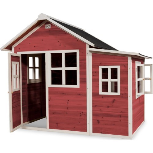 EXIT Loft 150 wooden playhouse - red