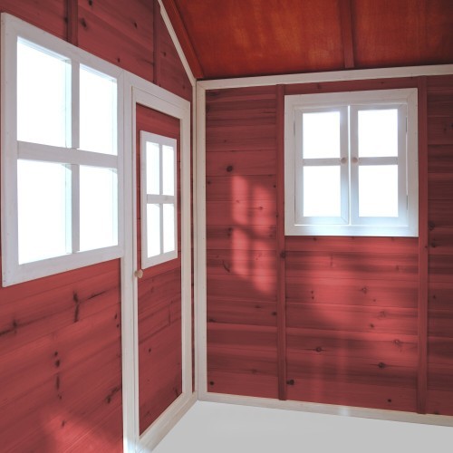 Деревянный игровой домик EXIT Loft 150 – красный